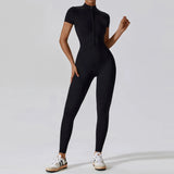 Tennis Courts lll - Zip Push Up Jumpsuit