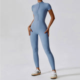 Tennis Courts lll - Zip Push Up Jumpsuit