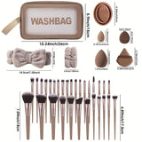 Facial Makeup Tools  - 55 Piece Gift Set