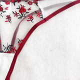 2023 Lingerie Sexy Floral Embroidery Underwear Transparent Lace Short Skin Care Kits Delicate Fairy Set Woman 2 Pieces Set