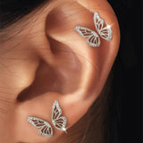 Butterfly Earring by Aretes De Mujer