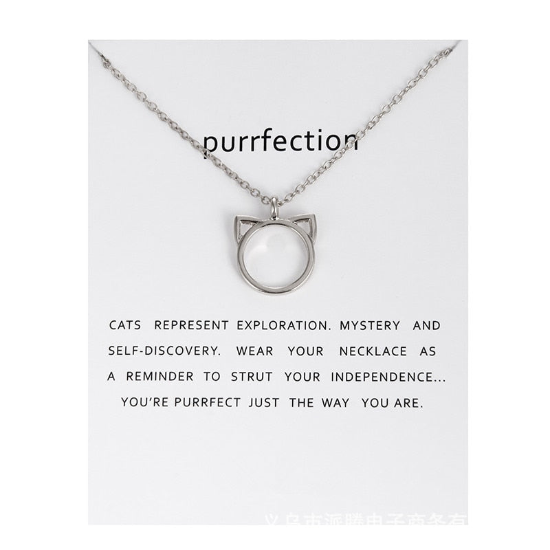 Elegant Pendant Necklace - Reverse Beauty
