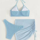 Stop and Stare: 3 Piece Set Swimsuit