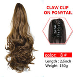 Instant Natural Claw Clip Ponytail