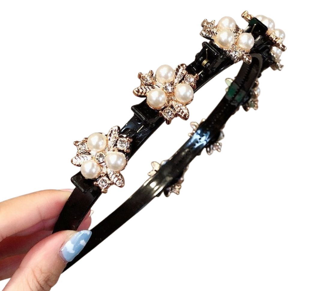 NEW! Fashion Double Hairpins Headband